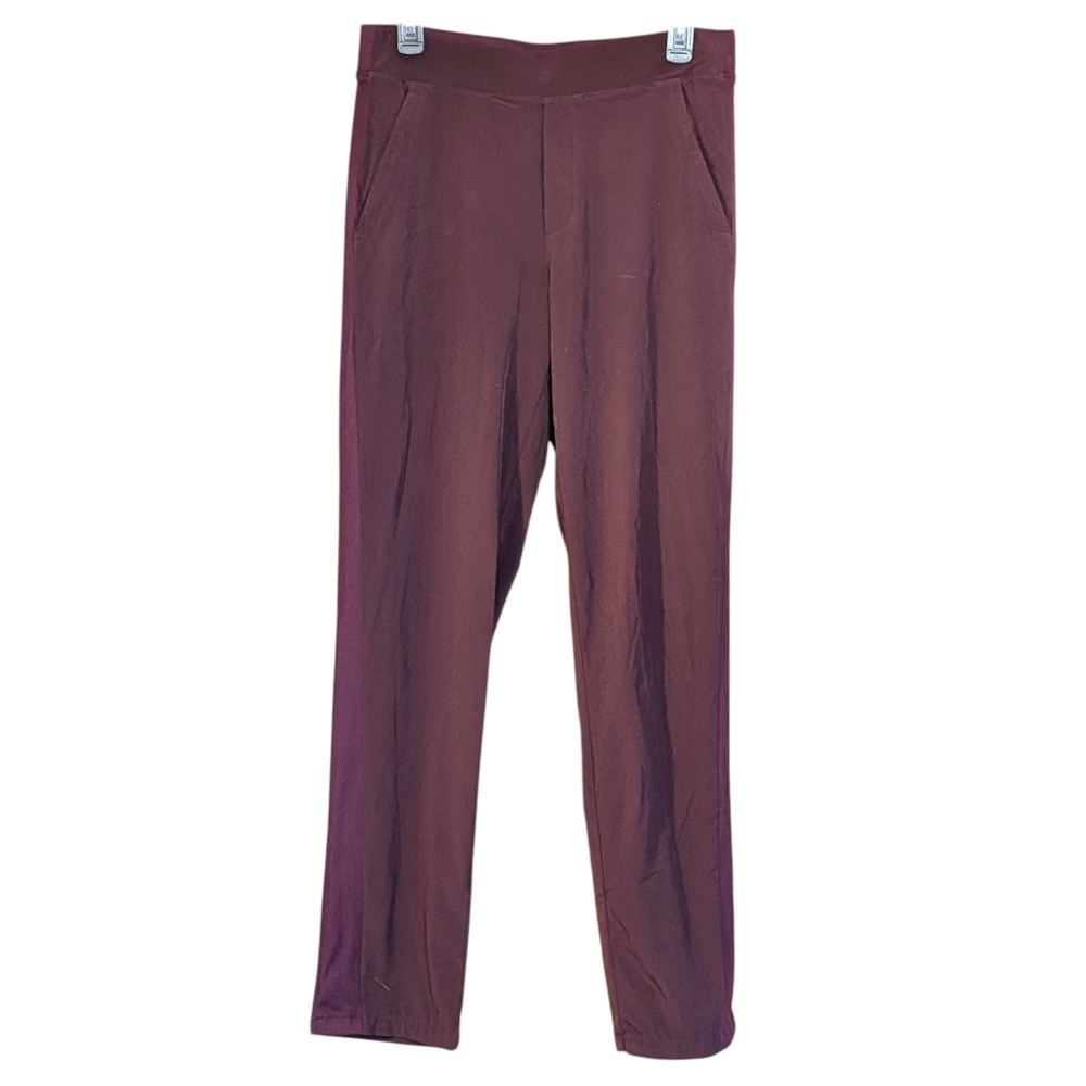 Athleta Lined Soho Joggers Plum Pants 8T Athletic Activewear Athleisure